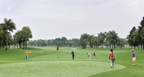 Hà Nội đóng cửa các sân golf