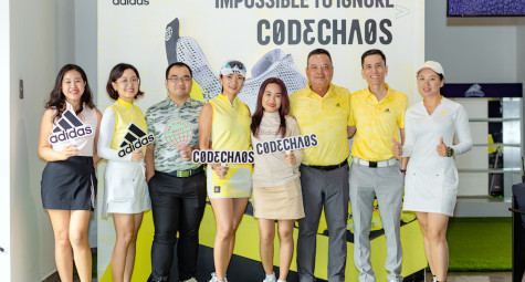  adidas golf tổ chức buổi trải nghiệm thực tế Codechaos 22 ấn tượng