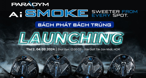 Callaway gây sốt với Paradym Ai Smoke