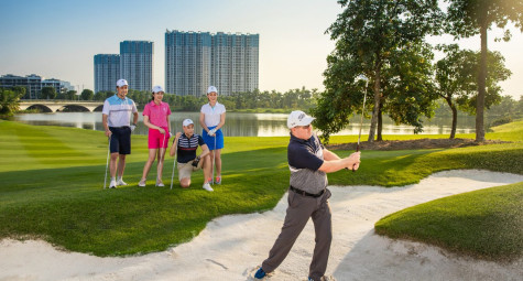 Golf - lựa chọn mới của giới trẻ Việt 