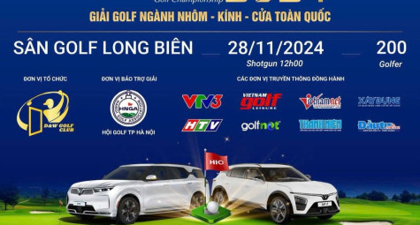Door & Window Golf Championship 2024 khởi tranh mùa thứ 3 với hơn 5 tỷ tiền thưởng