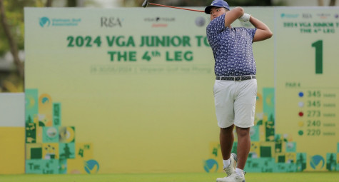 Nguyễn Đức Sơn mở màn -4 tại chặng 4 VGA Junior Tour 2024