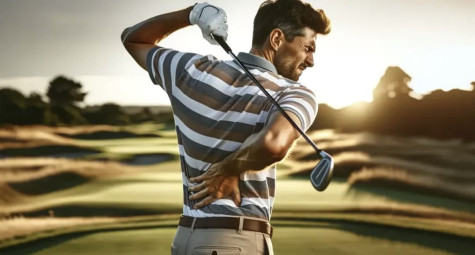 5 lý do gây ra tình trạng đau lưng khi chơi golf