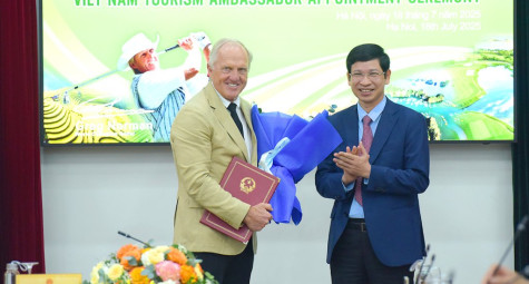 Greg Norman tiếp tục đồng hành cùng Du lịch Việt Nam đến 2030