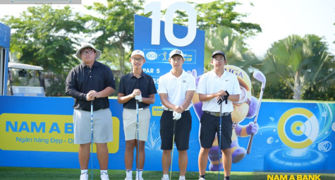 Jung Jiwon và Nguyễn Vũ Hoàng Anh tạm dẫn ngày đấu đầu tiên AJGA IPS - Nam A Bank Cup 2026 
