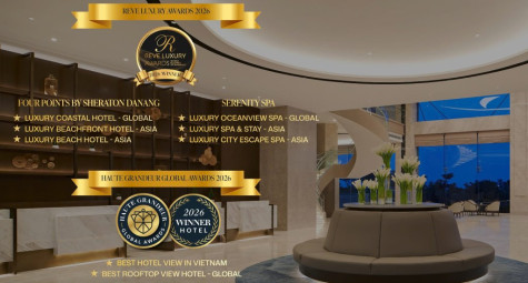 Four Points By Sheraton Danang honoured with eight international awards