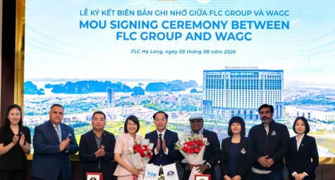 Tỉnh Quảng Ninh, World Amateur Golfers Championship và FLC Group ký kết hợp tác, hướng tới đưa các giải golf quốc tế đến Việt Nam