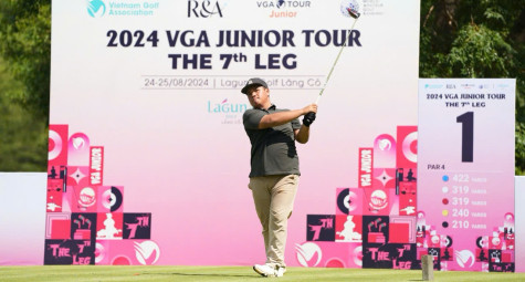 Ngày khởi tranh đầy cảm xúc tại chặng 7 VGA Junior Tour 2024