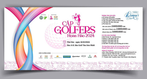 Mở đăng ký giải golf Cặp Golfer Hoàn Hảo 2024