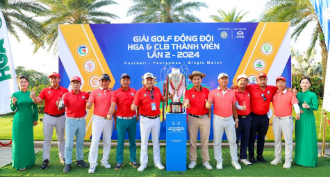CLB Golf Vinhomes+ vô địch Giải Golf Đồng đội HGA & CLB Thành viên lần 2