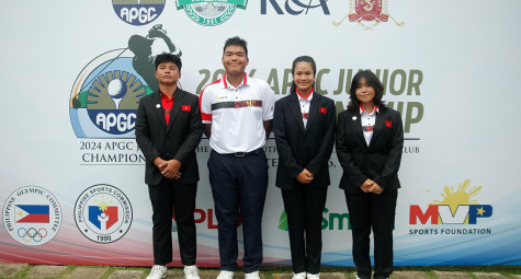 Tuyển Việt Nam xếp hạng 6 sau vòng 2 APGA Junior Championship 2024