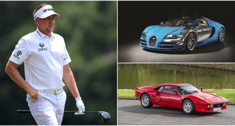 Ian Poulter: Ngôi sao “nghiện” xe Ferrari 