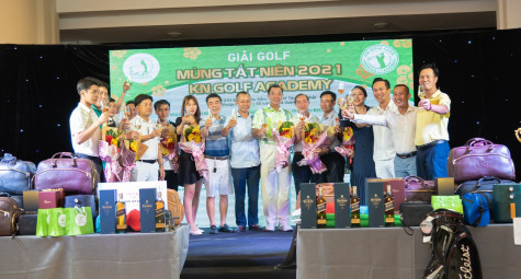 Giải Golf Tất niên 2021 KN Golf Academy thu hút nhiều golfers tham dự