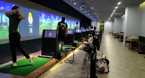 P&K Golf ra mắt với mô hình chơi golf 3D với máy Kakao VX