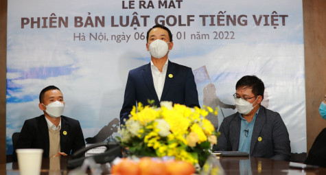 Hiệp hội golf Việt Nam chính thức ra mắt phiên bản luật golf tiếng Việt 