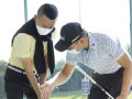 Học viên chương trình “Đào tạo HLV golf cấp độ 1” khóa 2 thực hành trên sân