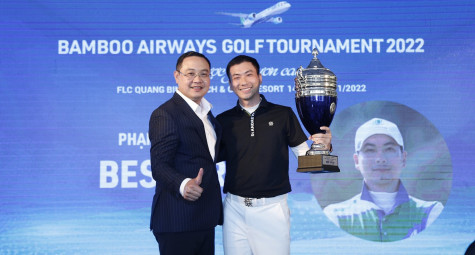 Golfer Phạm Minh Phong vô địch Bamboo Airways Golf Tournament 2022