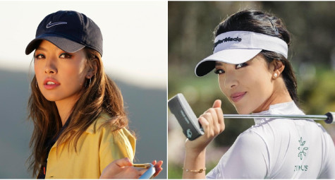 Vẻ đẹp vạn người mê của nữ thần golf Trung Quốc