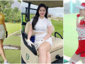 Dàn hot girl Việt khoe nhan sắc “cực phẩm” trên sân golf