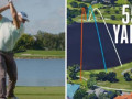 Nhà vô địch Phát bóng xa chinh phục hố golf dài 555 yards