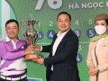 Golfer Hà Ngọc Hoàng Lộc vô địch Bamboo Airways Golf Tournament 2022 