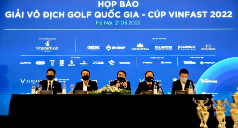 Giải Vô địch Golf Quốc gia 2022 có quỹ tiền thưởng 1,2 tỷ đồng