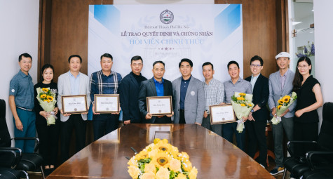 Hội golf thành phố Hà Nội kết nạp thêm 4 hội viên mới