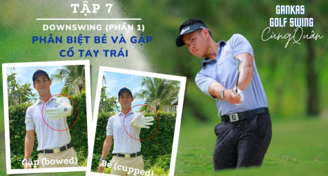 Sự khác nhau giữa bẻ và gập cổ tay trái 