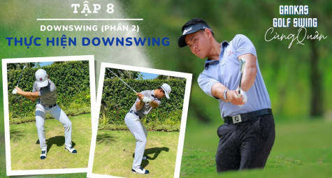 Khắc phục lỗi sàng hông về phía mục tiêu lúc downswing