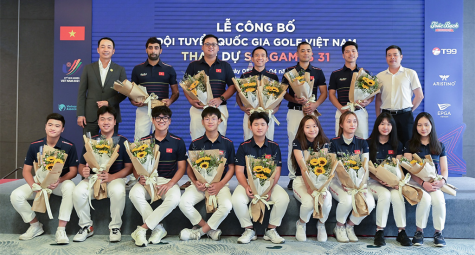 Hiệp hội Golf Việt Nam công bố ĐT Quốc gia tham dự Sea Games 31