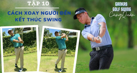 Bài tập xoay người đến kết thúc swing
