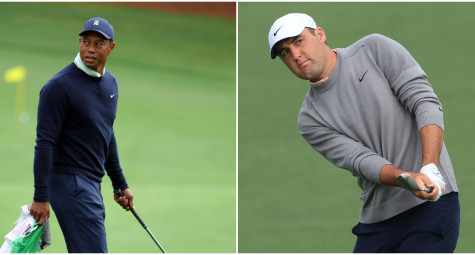 Tiger Woods giúp Scottie Scheffler giảm bớt áp lực tại The Masters 