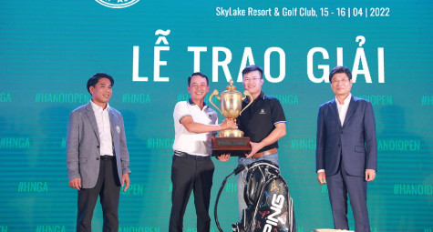 Giải golf Hanoi Open 2022: Bước chạy đà cho Sea Games của ĐTQG