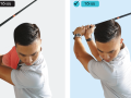 Vị trí xoay vai để mang lại hiệu quả khi backswing