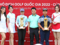 Anh Minh, Khuê Minh đăng quang giải Vô địch Golf QG 2022 với điểm số kỷ lục