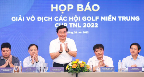 Khởi tranh giải Vô địch các hội Golf miền Trung - Cúp TNL 2022