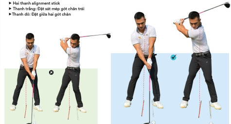 Cách set-up và kỹ thuật swing với gậy driver hiệu quả nhất 