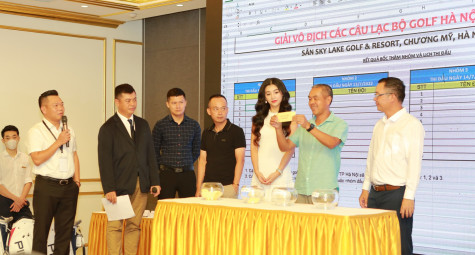 Giải vô địch các CLB golf Hà Nội 2022 có lượng VĐV tham dự kỷ lục