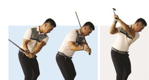 Cảm nhận góc downswing shallow
