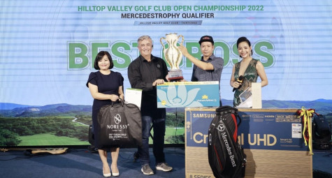 Golfer Vũ Minh Huy vô địch Hilltop Valley - Mercedes Trophy 2022 