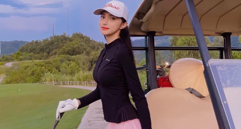 Hoa hậu Hương Giang tiết lộ số tiền "khủng" đầu tư cho golf 