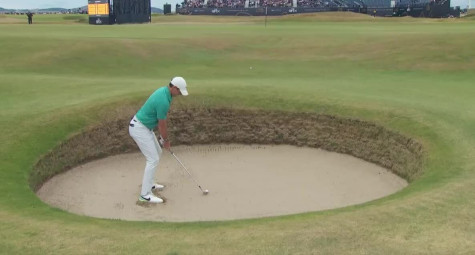 Eagle khó tin của Rory McIlroy tại The Open 2022