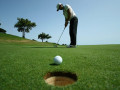 Sử dụng bóng khi chơi một hố golf