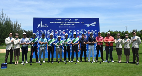 Chính thức khởi tranh giải golf mừng sinh nhật Bamboo Airways