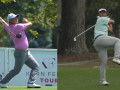 Golfer Trung Quốc sở hữu cú swing không giống ai