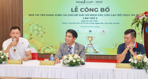 Giải Vô địch các CLB Golf Hà Nội - PING Cup 2022 có nhiều nét mới