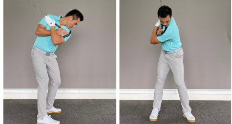 Thuật ngữ steep downswing và cách khắc phục góc steep