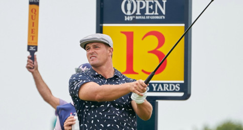 The Open 2021: Bryson DeChambeau gặp bất lợi với những cú đánh xa 
