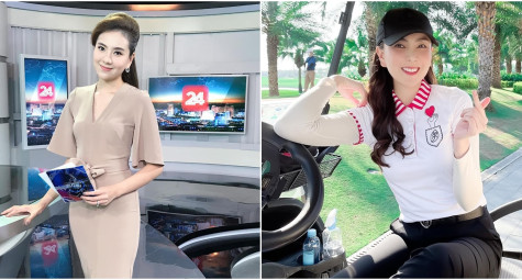 Nữ MC xinh nhất VTV check- in nhiều sân golf đẹp khắp Việt Nam