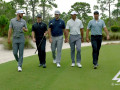 Tiger Woods so tài swing cùng loạt tay golf số 1 thế giới